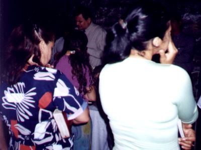 Momento de oração.